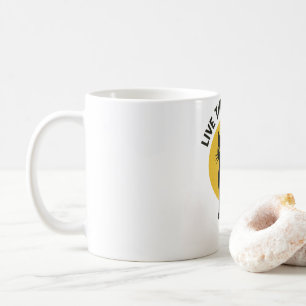 Levande Mystik Svart Katt Måne Tröja Kaffemugg