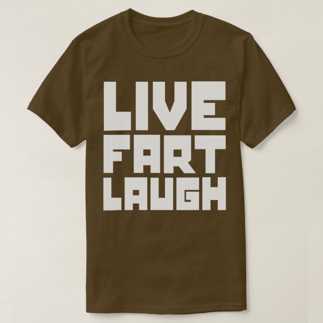 Levande nöjesskratt t shirt (Design framsida)