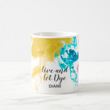 Levande och Let Dye - Swirling Dye Färg