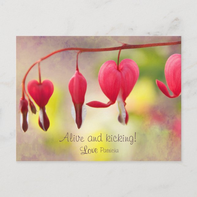 Levande och sparkande! CC0193 Kärlek, Patricia Vykort (Framsida)