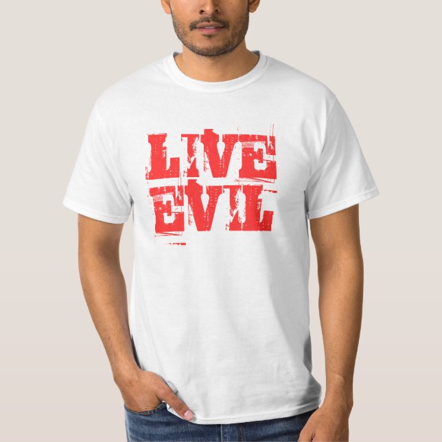 Levande ondska t shirt (Framsida)