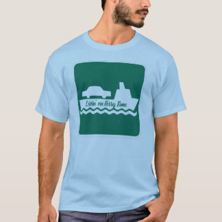 Levande på färjetid T-shirt