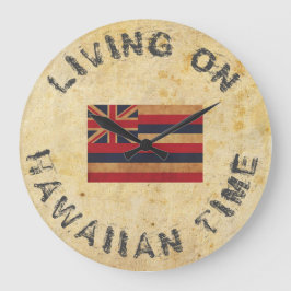 LEVANDE PÅ HAWAIIAN TIME STOR KLOCKA