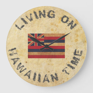 LEVANDE PÅ HAWAIIAN TIME STOR KLOCKA