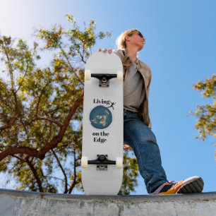 Levande på Skateboard Kant