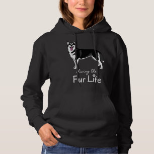 Levande Päls Life Husky White Text T Shirt