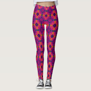 Levande Psykedeliska Mandala-Leggings Leggings