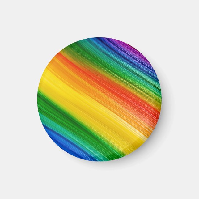 Levande regnbåge av färger magnet (Framsidan)