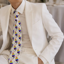 Levande regnbågs-minimalistisk tulpan HBTQ+
