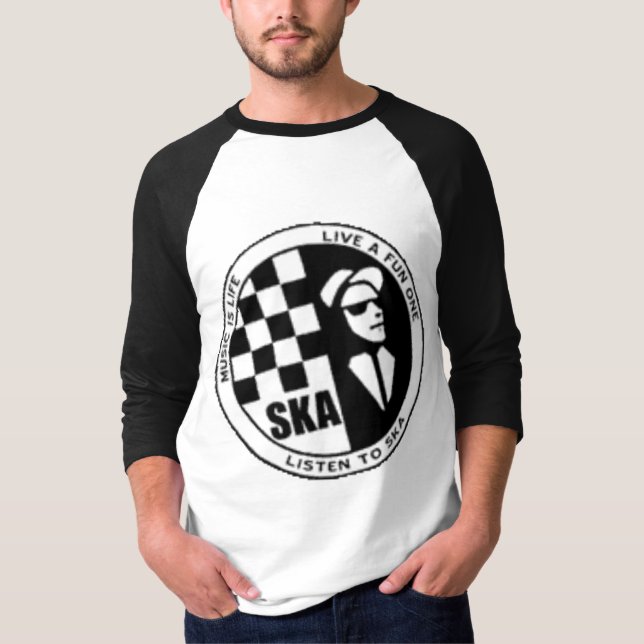 levande roligt tee shirt (Framsida)