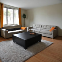 Levande rum | AI Art Poster