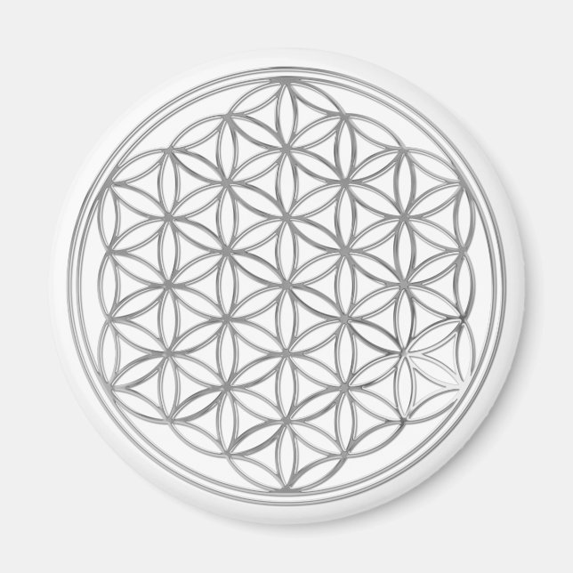 Levande/silver Magnet (Framsidan)