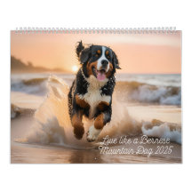 Levande som en Bernese 2025 Wall Calendar