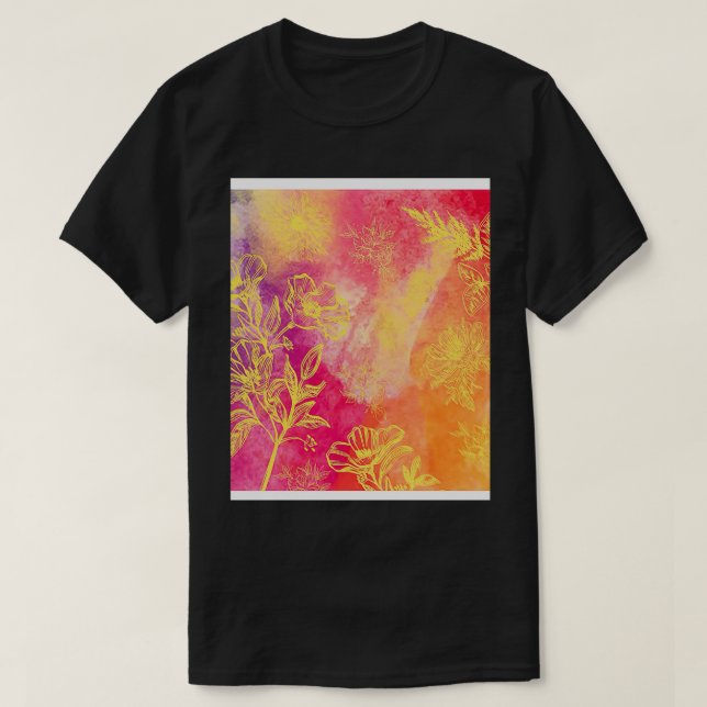 Levande sommar 2021-grafik t shirt (Design framsida)