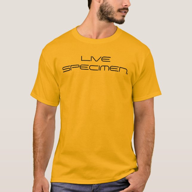 LEVANDE SPECIMEN. TEE (Framsida)