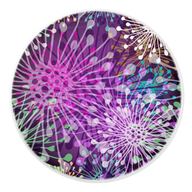 Levande Spole Mönster Knopp (Framsidan)