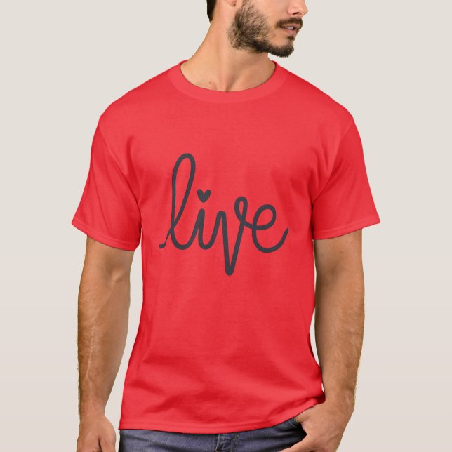 Levande T Shirt (Framsida)