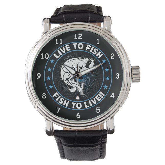 Levande till Fisk, Fisk till levande Armbandsur (Framsida)