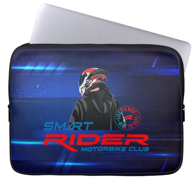 Levande till rand (motorcykel) | Laptop sleeve 13  (Framsidan)