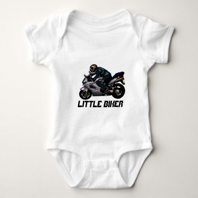 Levande till Ride Motorbiker Tee Shirt (Framsida)
