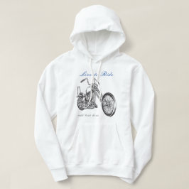 Levande till Ride, Ride till Live Basic Hoodie Swe