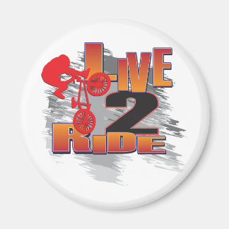 Levande till Ride - Ride till Live Magnet