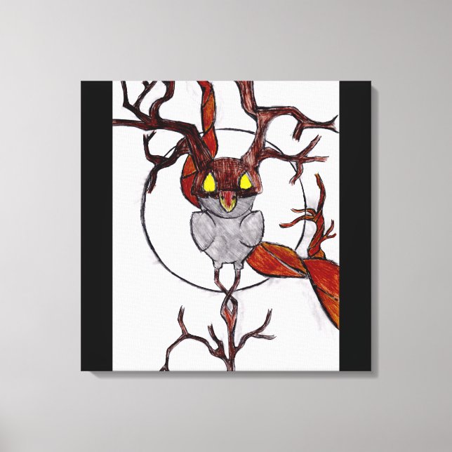 levande träd canvastryck (Framsida)