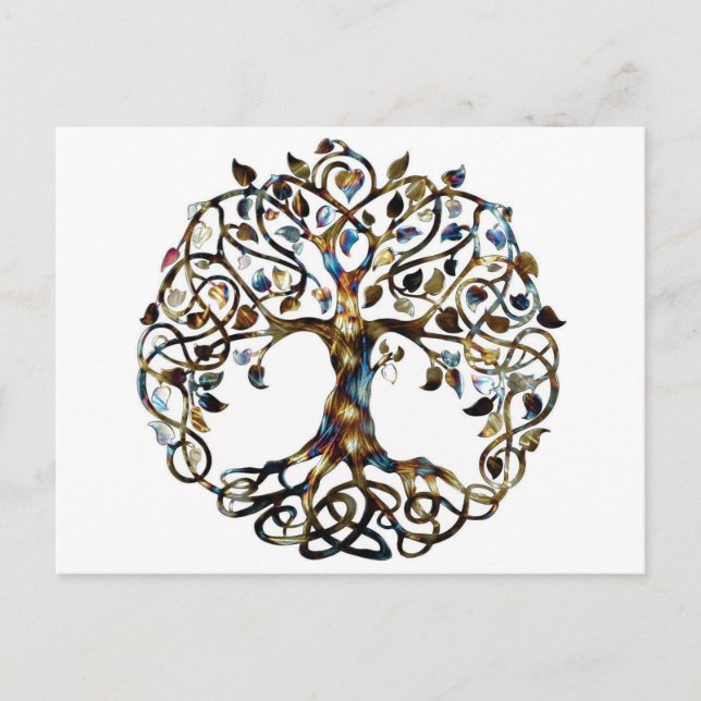 Levande Träd Vykort (Framsida)