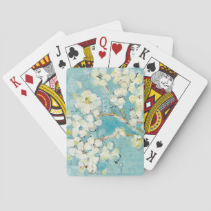 Levande turkos spel kort