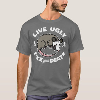 Levande Ugly Fake Din död T Shirt