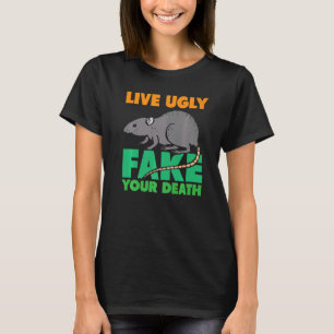 Levande Ugly Fake Your Death Råttor T Shirt