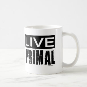 levande ursprungligt/paleoen bantar kaffemugg