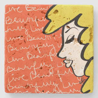 Levande vackert Underlägg ston