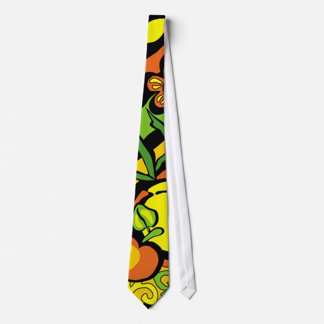 levande vas med blommor slips (Framsida)