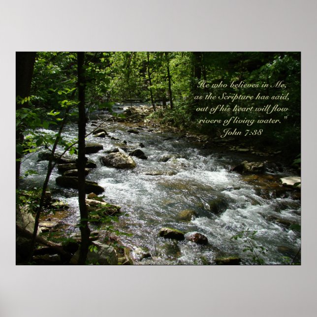 Levande Vatten II poster (Framsidan)