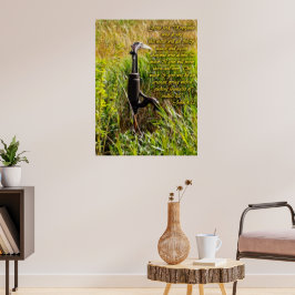 Levande Vatten John 4 Idéational Poster