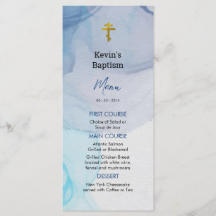 Levande Vatten ortodoxa kristna baptism Meny