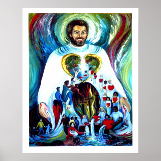 Levande Vatten Poster (Framsidan)