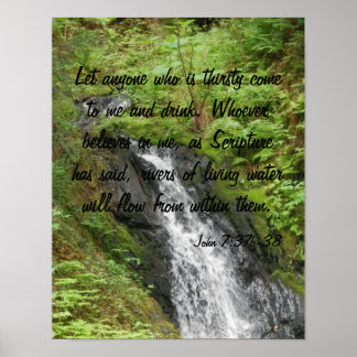 Levande Vatten Poster