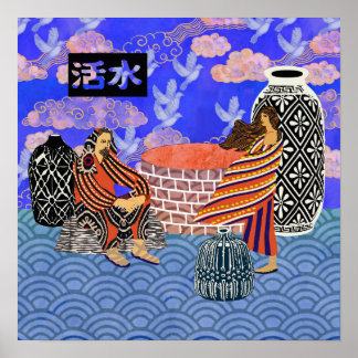 Levande Vatten Poster