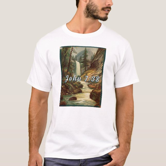 Levande Vatten T Shirt (Framsida)