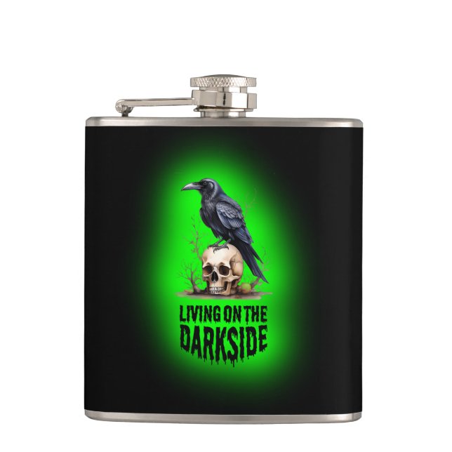 Levande vid Darkside-skräcken Fickplunta (Framsidan)