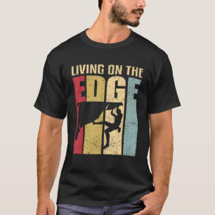 Levande vid Kant klimat som säger "Bouldering Moun T Shirt