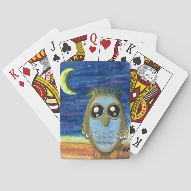 Levande vid ljuset i Måne Kortlek (Baksidan)