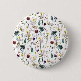 Levande vildblommor knapp