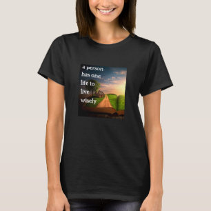 Levande Wisely (v3-mörk) T-Shirt