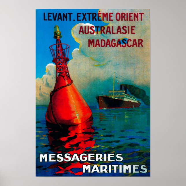 Levant Extreme Orient Vintage PosterEurope Poster (Framsidan)