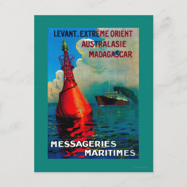 Levant Extreme Orient Vintage PosterEurope Vykort (Framsida)