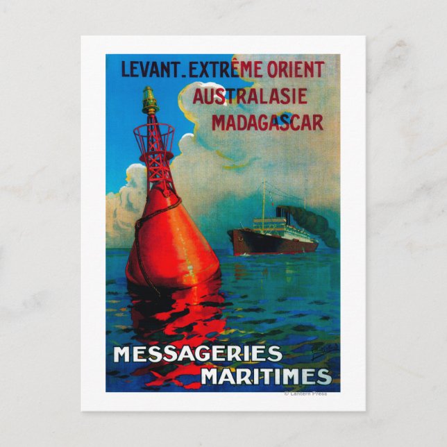 Levant Extreme Orient Vintage PosterEurope Vykort (Framsida)