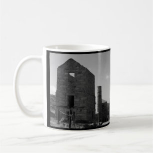 Levant min Cornwall England Poldark läge Kaffemugg